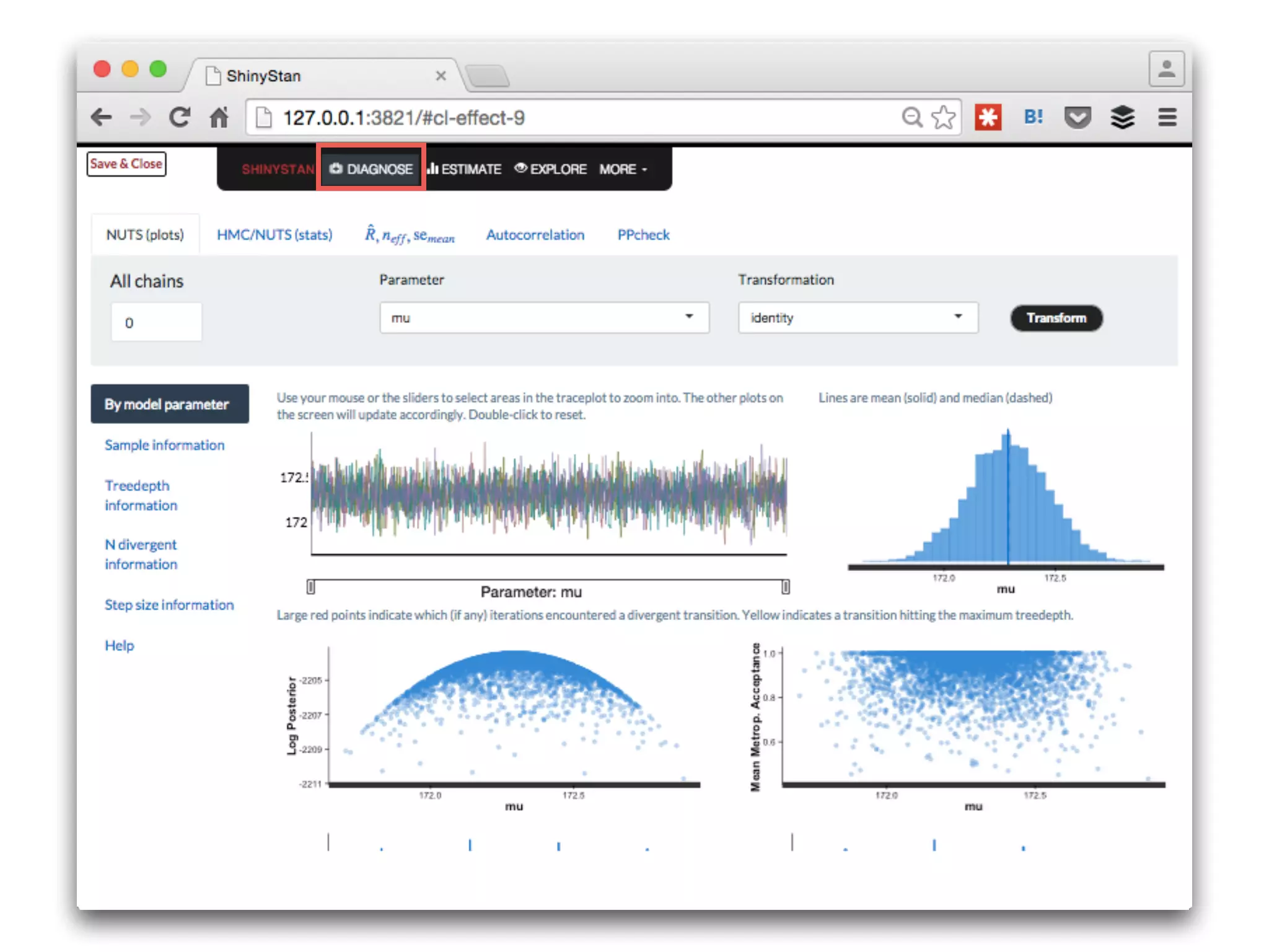 ShinyStanの起動
[TdSdk%eZ[ kefS &
eeaR ad_S 9* Sg UZReZ[ kefS %X[fR ad_S &
 