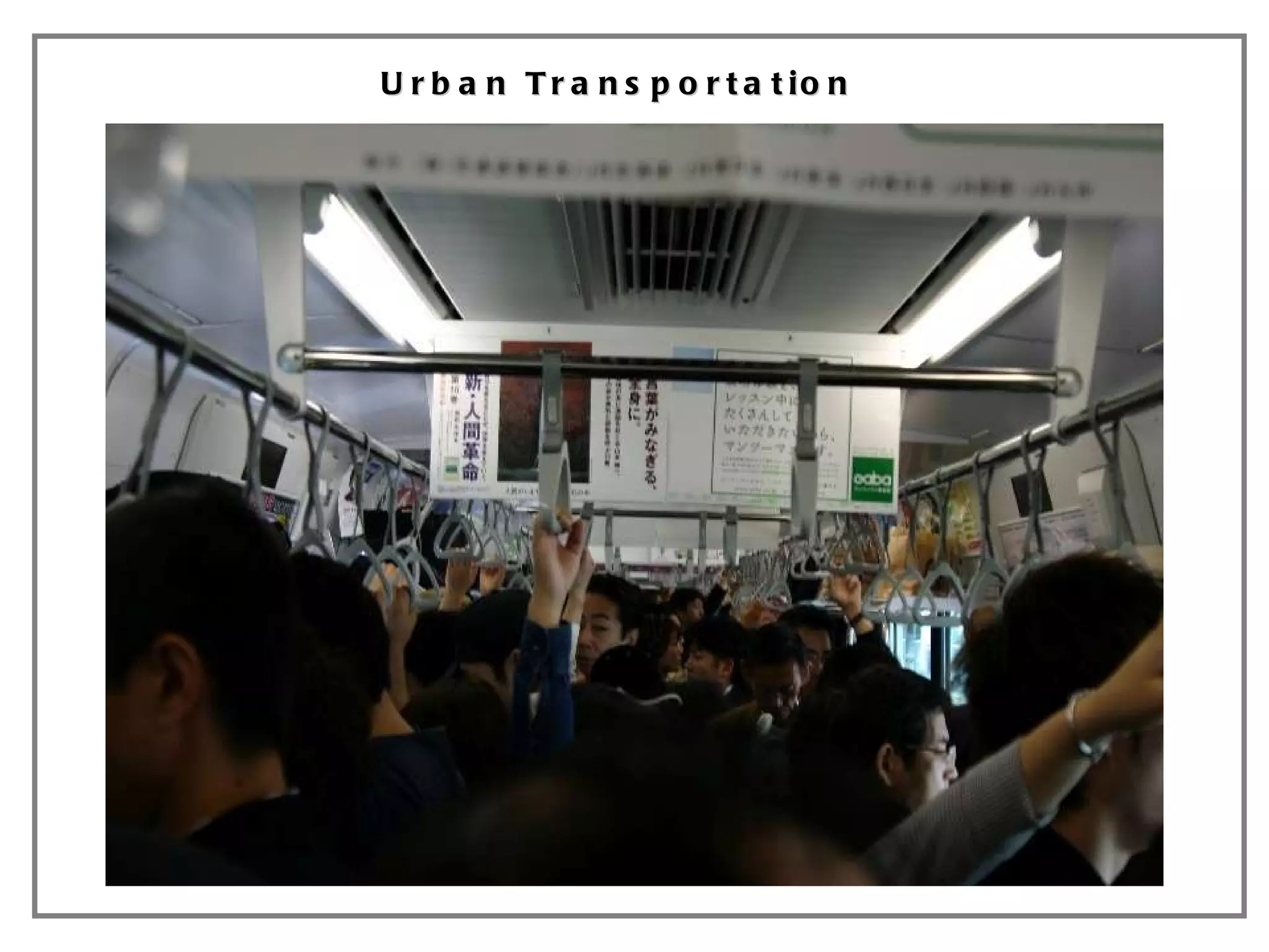 Tokyo Traffic Transit Transport Ppt