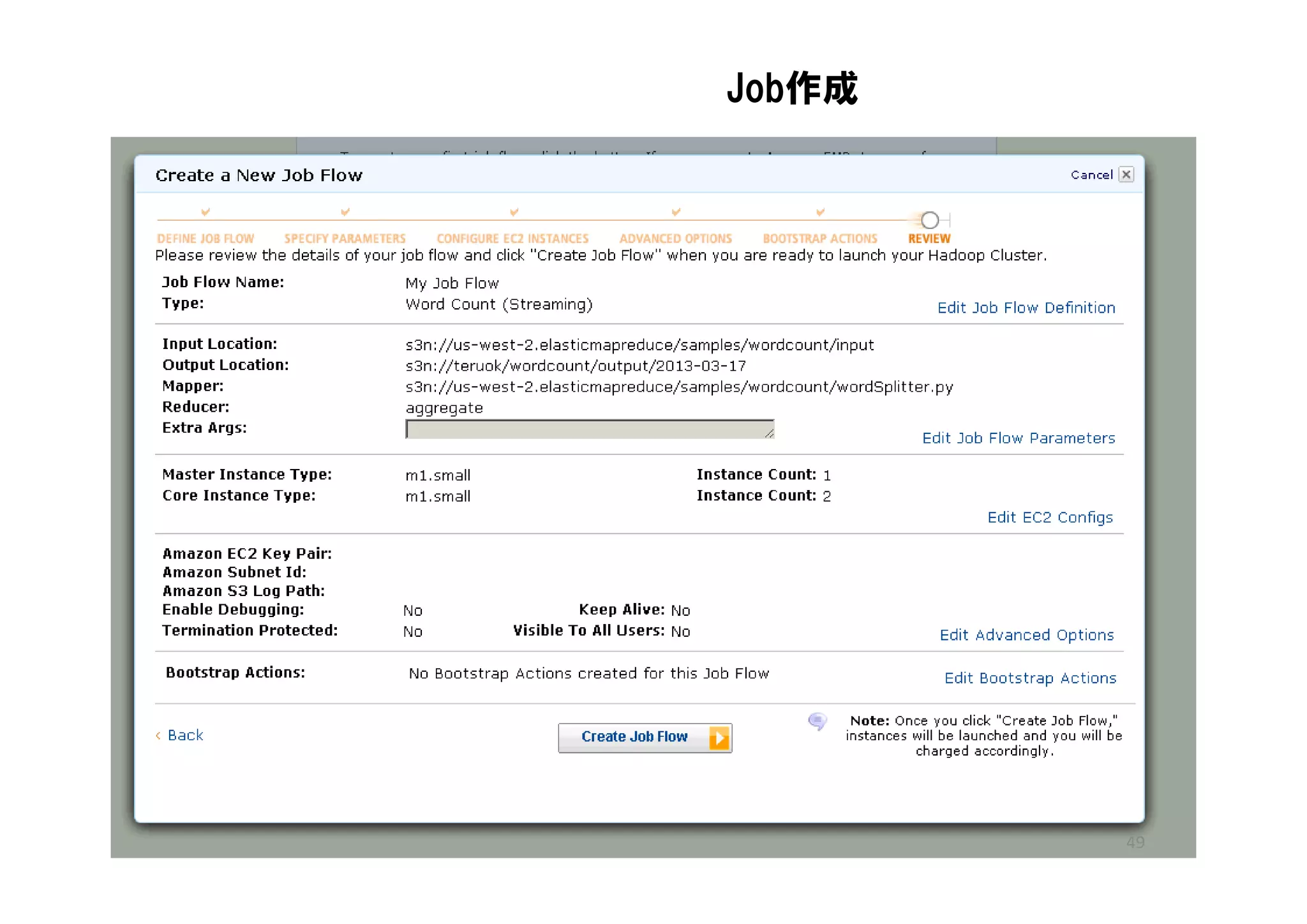 Job作成




        49
 