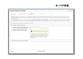 キーペア作成




         34
 