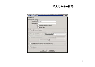 ID入力＋キー指定




            41
 