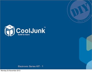 Monday 25 November 2013
 