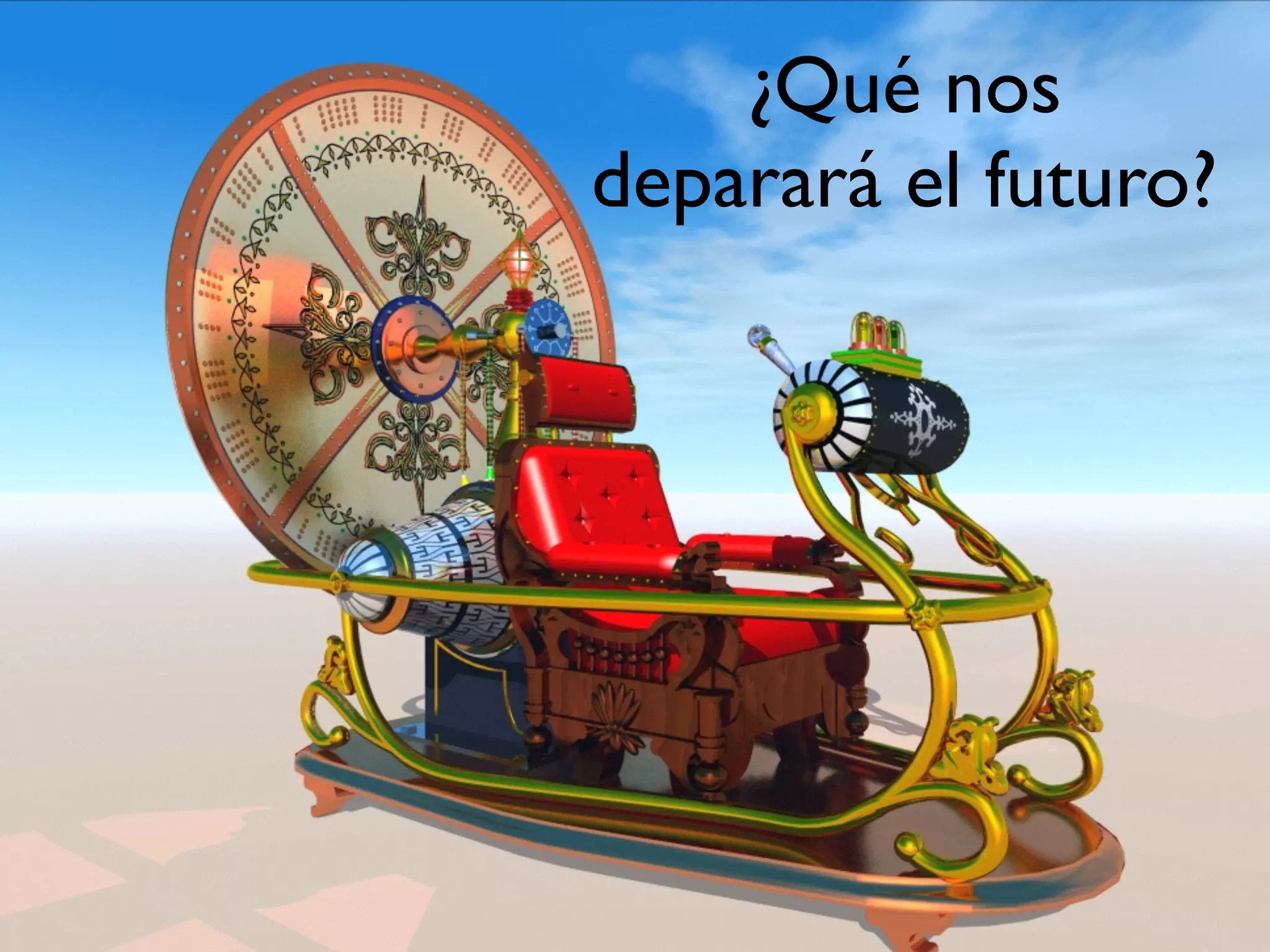 ¿Qué nos
deparará el futuro?
 