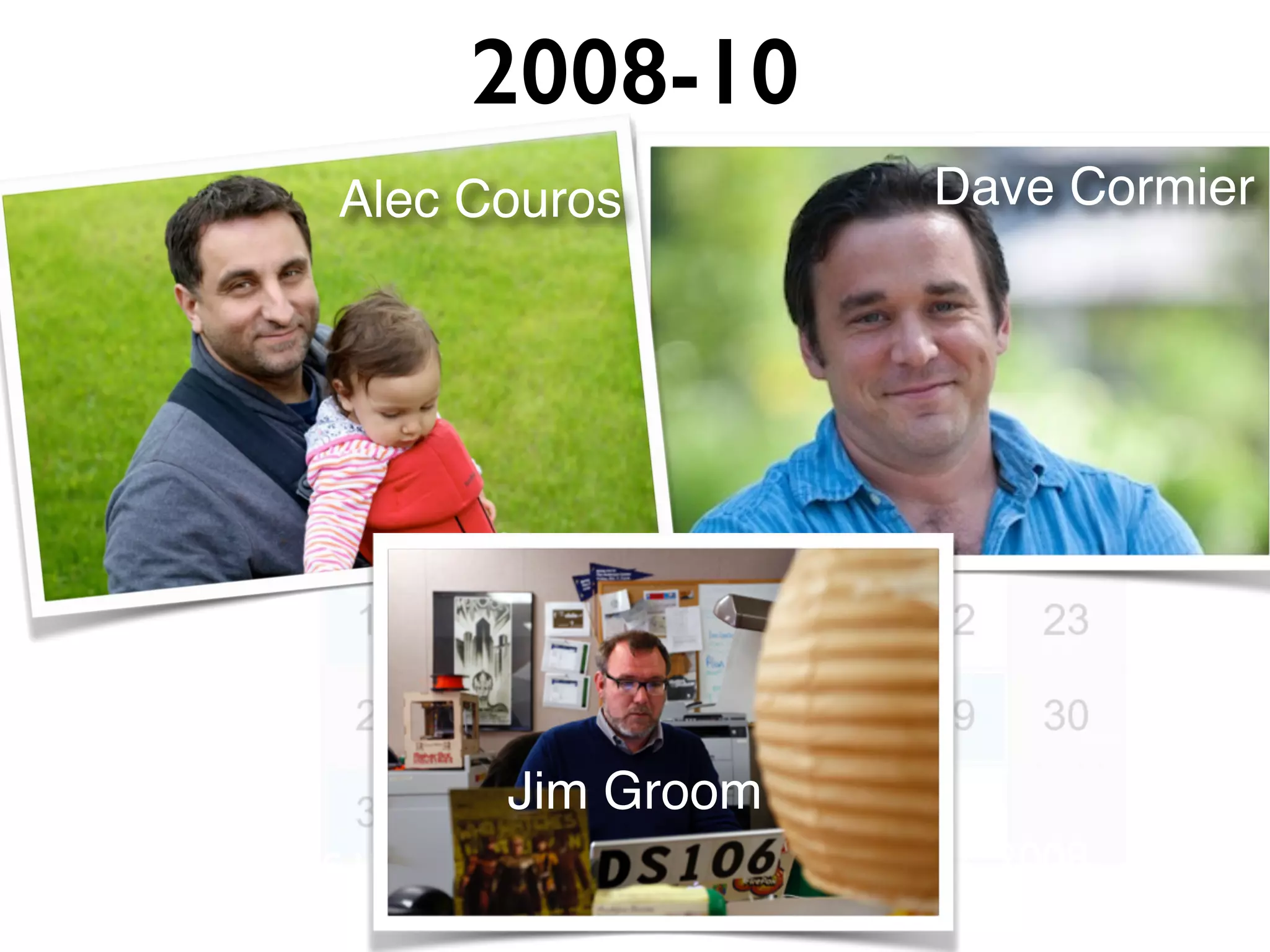 2008
http://ltc.umanitoba.ca/wiki/Connectivism_2008
http://ltc.umanitoba.ca/wiki/Connectivism
Dave CormierAlec Couros
2008-10
Jim Groom
 