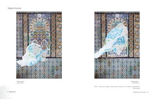 Photographie,
100 x 65 cm
Photographie,
100 x 65 cm
35La TolérAnce vue par les artistes34 TOLERANCE ART
«Plus le champ de la pensée s’élargit, plus la patience et la tolérance augmentent».
Nur Ali Elahi
Majida Khattari
 
