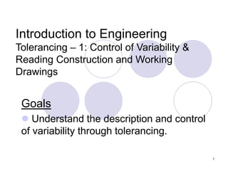 Tolerances | PPT
