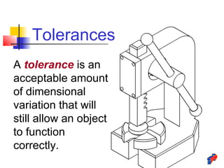 Tolerance In Function Equation Tolerances | PPT