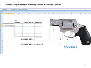 Create a Unique Identifier on the Left Column of the Loop Equation 