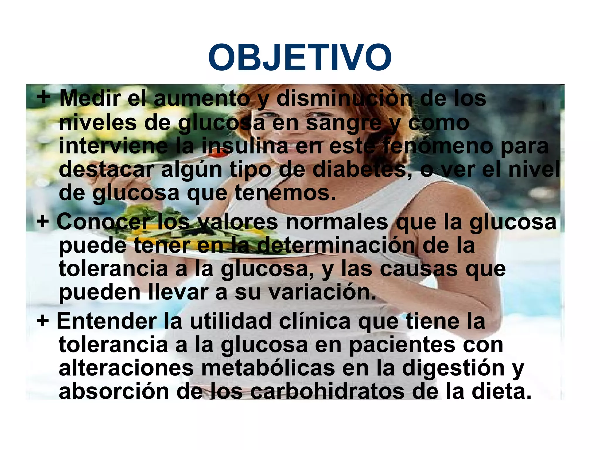 Tolerancia a la glucosa | PPT