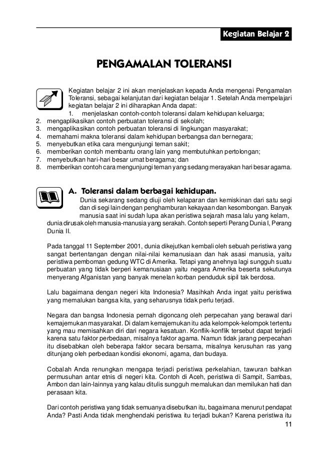Toleransi Pkn