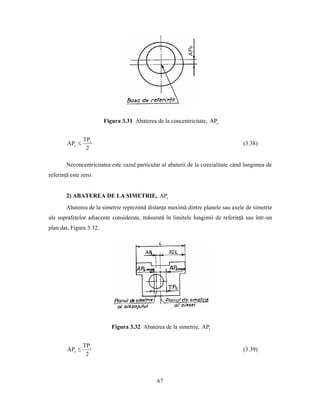 Tolerante si control dimensional curs alexandru potorac | PDF