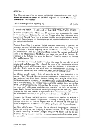 TOLES шалгалтын жишээ тест