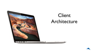 Client
Architecture
 