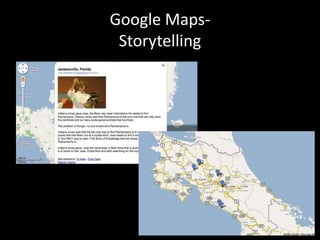 Google Maps-Storytelling