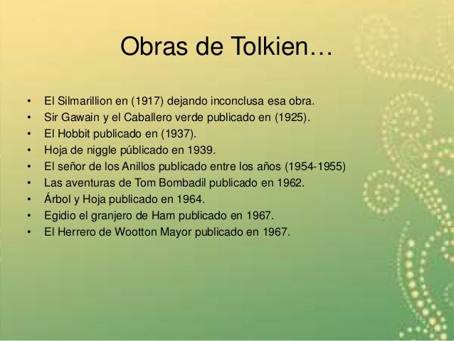 El Silmarillion J. R. R. Tolkien