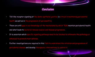 Conclusion Tl Toll like receptors | PPT