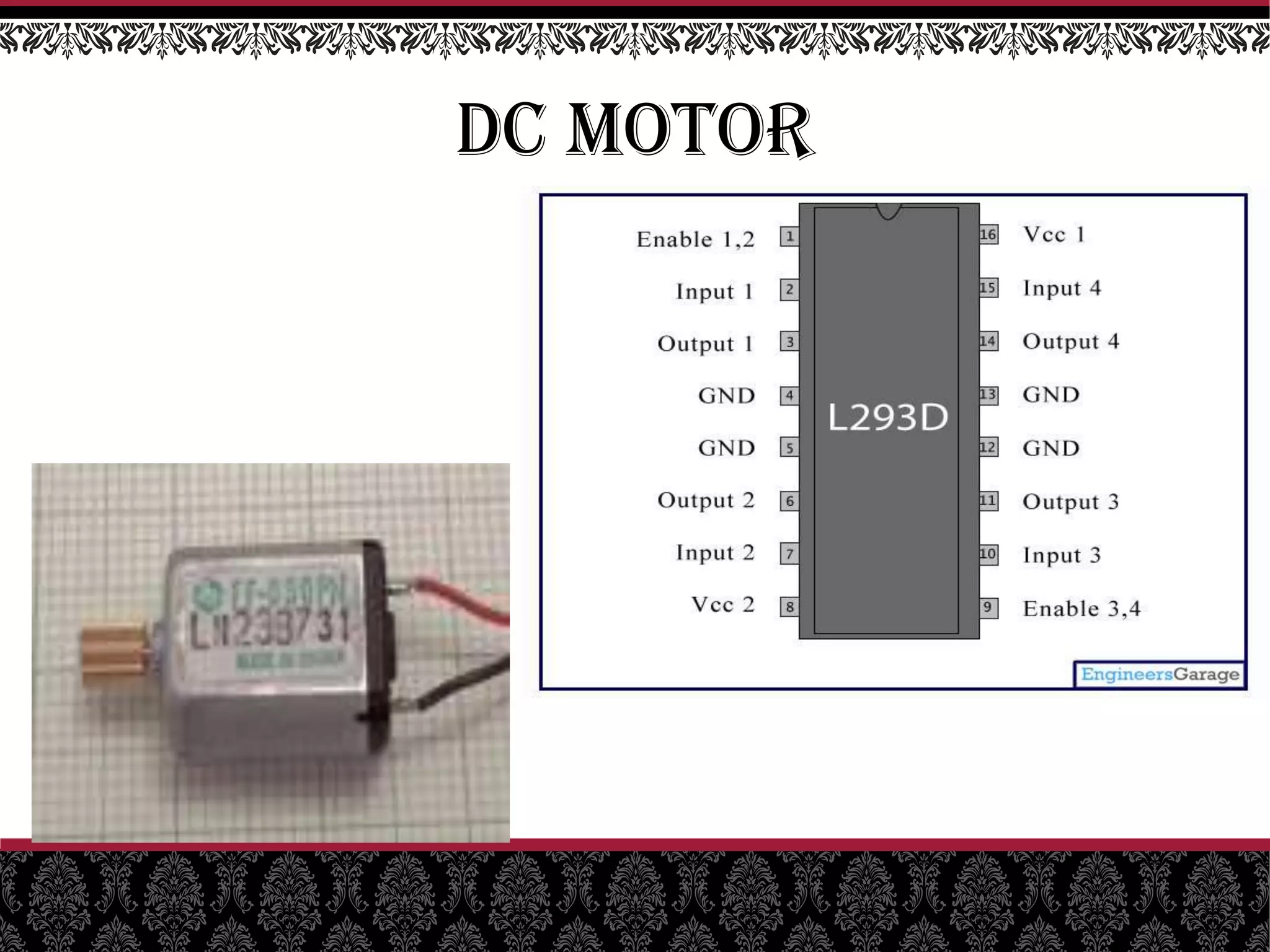 DC MOTOR
 