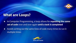 how to write computer code repeating