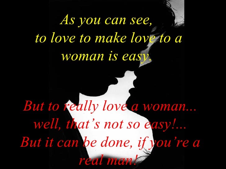 Bryan Adams When A Man Loves A Woman Lyrics