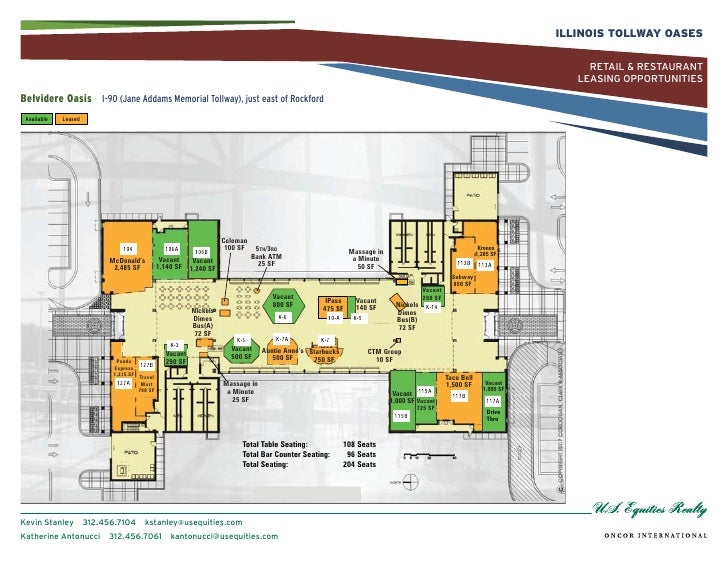 The Illinois Tollway Oases Leasing Opportunities