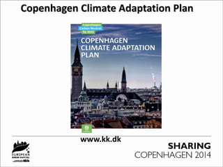 Copenhagen Climate Adaptation Plan
www.kk.dk
 