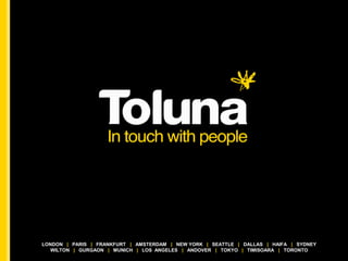 Toluna Corporate Presentation