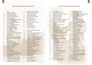 308                                                                                                                                                                                            309



                         СПИСОК СОКраЩенныХ наИМенОванИЙ                                                                СПИСОК СОКраЩенныХ наИМенОванИЙ



 А       армия                                   гмп      гвардейский минометный полк          мин.     минометный(ая)                          ПТР     противотанковое ружье
 АА      армейская артиллерия                    ГМЧ      гвардейские минометные части         мк       механизированный корпус                 ПТС     противотанковые средства
 абр     артиллерийская бригада                  гсд      горнострелковая дивизия              мп       минометный полк, моторизованный полк    РВГК    резерв Верховного Главнокомандования
 АБТВ    автобронетанковые войска                гск      горнострелковый корпус               мсбр     мотострелковая бригада                  РГК     резерв Главного командования
 АБТУ    автобронетанковое управление            ГСМ      горюче-смазочные материалы           мед      мотострелковая дивизия                  РД      разведывательный дозор
 ав.     авиационный(ая, ое)                     ГШ       Генеральный штаб                     мсп      мотострелковый полк                     рез.    резерв(ный, ная)
 ад      артиллерийская (авиационная) дивизия,   да       дивизионная артиллерия               НКВД     Народный комиссар(иат) внутренних дел   РО      разведывательный отряд
 адд     авиация дальнего действия               дд       дальнего действия                    НКО      Народный комиссар(иат) обороны          PC      реактивная система (снаряд)
 адп     артиллерийская дивизия прорыва          ДЗОТ     дерево-земляная огневая точка        НКПС     Народный комиссар(иат) путей            сак     смешанный авиационный корпус
 ак      армейский корпус                        Д.       дело (архивное)                               сообщения                               сап.    саперный(ая)
 акп     артиллерийский корпус прорыва           ж.д.     железная дорога                      НКС      Народный комиссар(иат) связи            сапб    саперный батальон
 ап      артиллерийский полк                     ЖД       железнодорожный(ая)                  НШ       начальник штаба                         САУ     самоходно-артиллерийская
 АРГК    артиллерия резерва Главного             ЗА       зенитная артиллерия                  оад(оадн) отдельный артиллерийский дивизион              установка
         Командования                            зад,                                          оарадн   отдельный артиллерийский                сбр     стрелковая бригада
 арм.    армейский(ая)                           зенад    зенитная артиллерийская дивизия               разведывательный дивизион               сд      стрелковая дивизия
 арт.    артиллерийский(ая)                      зен.     зенитный(ая)                         обс      отдельный батальон связи                ск      стрелковый корпус
 бак     бомбардировочный авиационный корпус     зенадн   зенитный артиллерийский дивизион     озадн    отдельный зенитный артиллерийский       СО      сосредоточенный огонь
 бк      боекомплект                             зенап    зенитный артиллерийский полк                  дивизион                                СП      стрелковый полк
 БМ      большой мощности                        ИА       истребительная авиация               огмдн    отдельный гвардейский минометный        стр.    стрелковый(ая)
 БО      боевое охранение, береговая оборона     иад      истребительная авиационная дивизия            дивизион                                ТА      танковая армия
 БТ и MB бронетанковые и механизированные        иак      истребительный авиационный корпус    омсбр    отдельная мотострелковая бригада        тб      танковый батальон
         войска                                  иап      истребительный авиационный полк      ОП       огневая позиция                         тбр     танковая бригада
 ВА      воздушная армия                         инжбат инженерный батальон                    Оп.      опись (архивная)                        тд      танковая дивизия
 ВВС     Военно-Воздушные Силы                   иптабр истребительно-противотанковая          осб      отдельный стрелковый батальон           тк      танковый корпус
 ВГК     Верховное Главнокомандование                     артиллерийская бригада               ОТ       огневая точка                           тп      танковый полк
 вдд     воздушно-десантная дивизия              иптап    истребительно-противотанковый        отбр     отдельная танковая бригада              УА      ударная армия
 ВМБ     военно-морская база                              артиллерийский полк                  отд.     отдельный(ая)                           УД      ударная(ый)
 ВМФ     Военно-Морской Флот                     КА       Красная Армия                        отп      отдельный танковый полк                 УР (ур) укрепленный район
 ВО      военный округ                           кав.     кавалерийский(ая)                    ПА       полевая артиллерия                      Ф.      фонд (архивный)
 ВОСО    военные сообщения                       кап      корпусной артиллерийский полк        пабр     пушечная артиллерийская бригада         ЦАМО    Центральный архив Министерства
 ВЧ      вид связи (высокочастотная)             кд       кавалерийская дивизия                пап      пушечный артиллерийский полк                    обороны России
 ГАБТУ   Главное автобронетанковое управление    кк       кавалерийский корпус                 ПВО      противовоздушная оборона                шад     штурмовая авиационная дивизия
 гап     гаубичный артиллерийский полк           КП       командный пункт                      пд       пехотная дивизия                        шак     штурмовой авиационный корпус
 гв.     гвардейский(ая)                         лбр      лыжная бригада                       ПП       поддержки пехоты (танки)                штадив штаб дивизии
 гкк     гвардейский кавалерийский корпус        лпд      легкая пехотная дивизия              пп       пехотный полк                           штакор штаб корпуса
 ГКО     Государственный Комитет Обороны         Л.       лист (архивный)                      птд(птдн) противотанковый дивизион               штарм   штаб армии
 гмбр    гвардейская минометная бригада          мд       механизированная дивизия,            ПТО      противотанковая оборона                 эрес    реактивный снаряд
 гмд     гвардейская минометная дивизия                   моторизованная дивизия
 