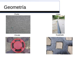 Geometría
CuadradoCirculo
LineaPunto
 