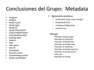 Toma de datos e instrumentos de analisis