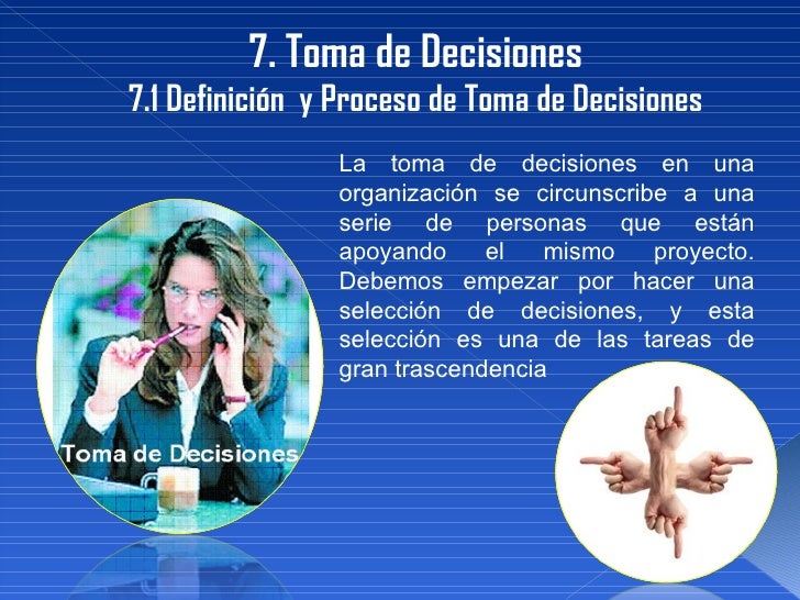 Toma De Decisiones