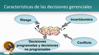 Programa Decisiones Toma de decisiones | PPTX