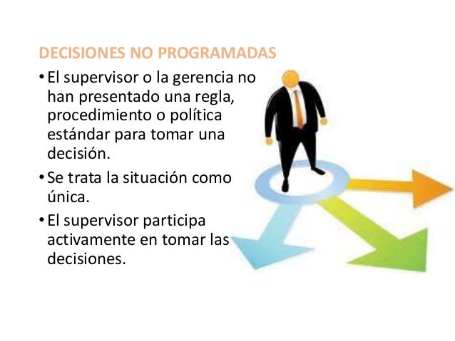 Toma de decisiones