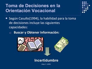 Toma De Decisiones En La OrientacióN Vocacional | PPT