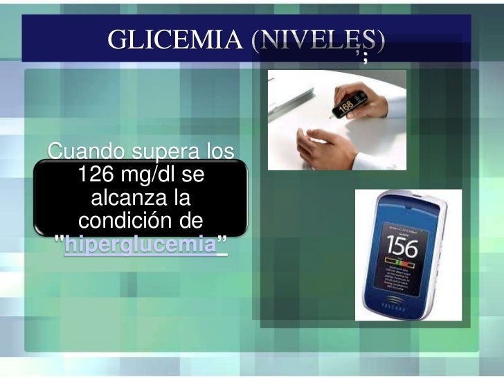 Toma de glicemia Toma de glicemia