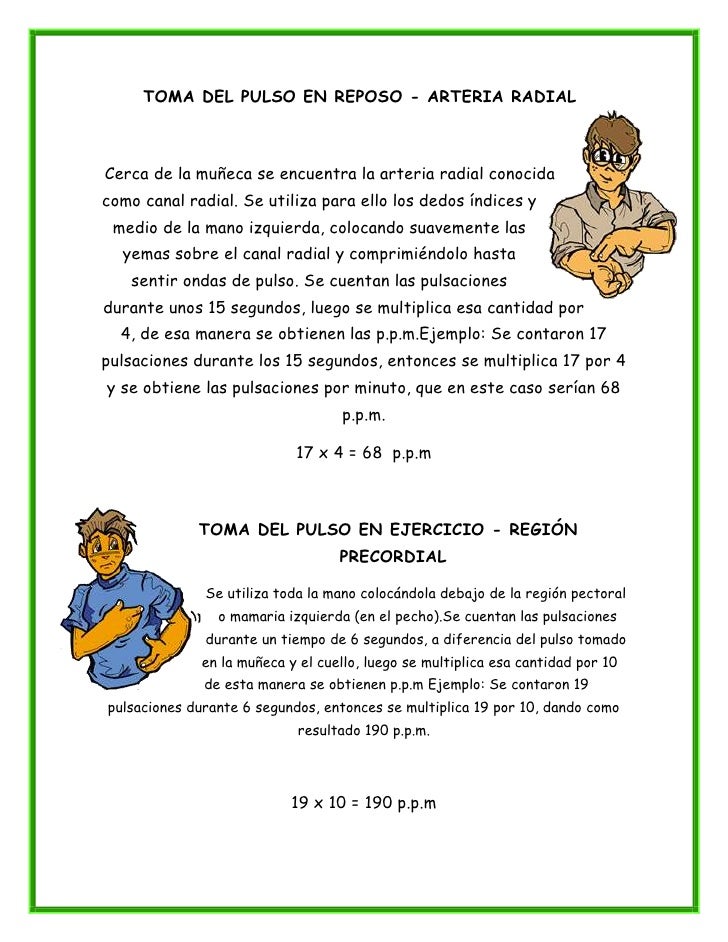 Toma del Pulso Toma del Pulso