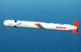 A closer inspection of the Tomahawk missile (Raytheon)