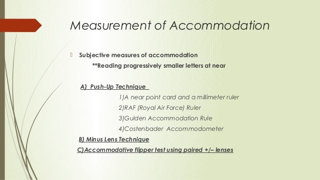 amplitude of accommodation age definition