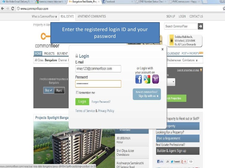 propertymeld login