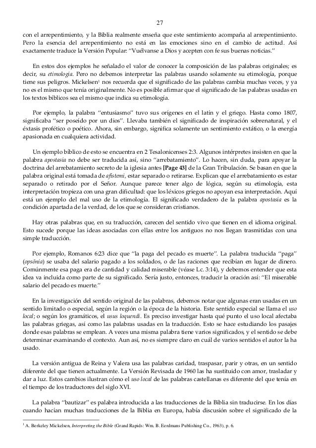 claves de interpretacion biblica tomas de la fuente pdf