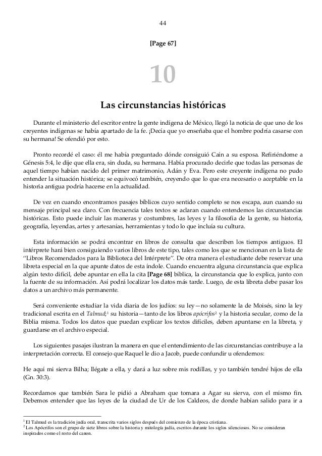 Claves de Interpretacion Biblica Tomas de la fuente