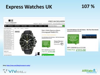 Express Watches UK
Zdroj: https://vwo.com/blog/increase-in-sales/
107 %
 
