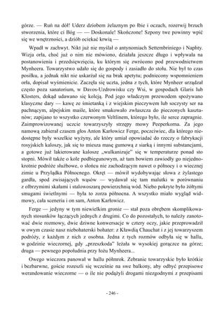 Tomasz mann   czarodziejska góra