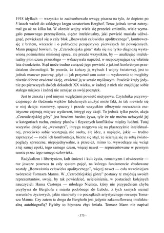 Tomasz mann   czarodziejska góra