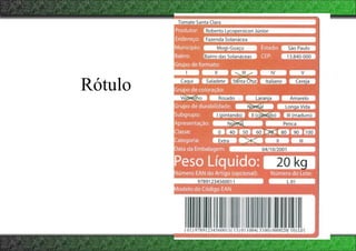 Rótulo
 