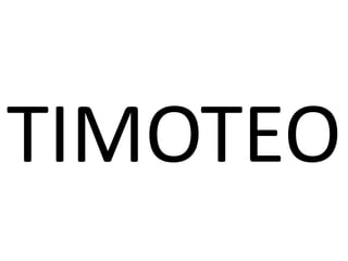 TIMOTEO