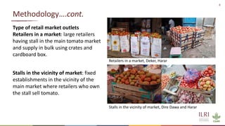 Overview of quantitative knowledge, attitude and practice of tomato traders on tomato hygiene and safety in Ethiopia and Burkina Faso
