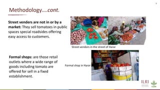 Overview of quantitative knowledge, attitude and practice of tomato traders on tomato hygiene and safety in Ethiopia and Burkina Faso