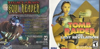 Tomb raider  the last revelation manual dreamcast ntsc
