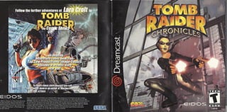 Tomb raider chronicles manual dreamcast ntsc