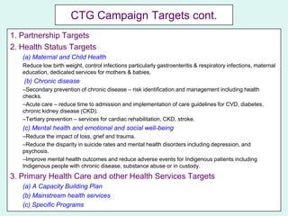 Indigenous Health and Closing the Gap | PPTX